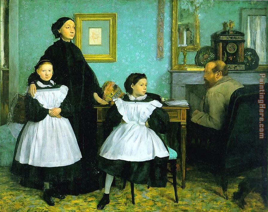 The Bellelli Family painting - Edgar Degas The Bellelli Family art painting